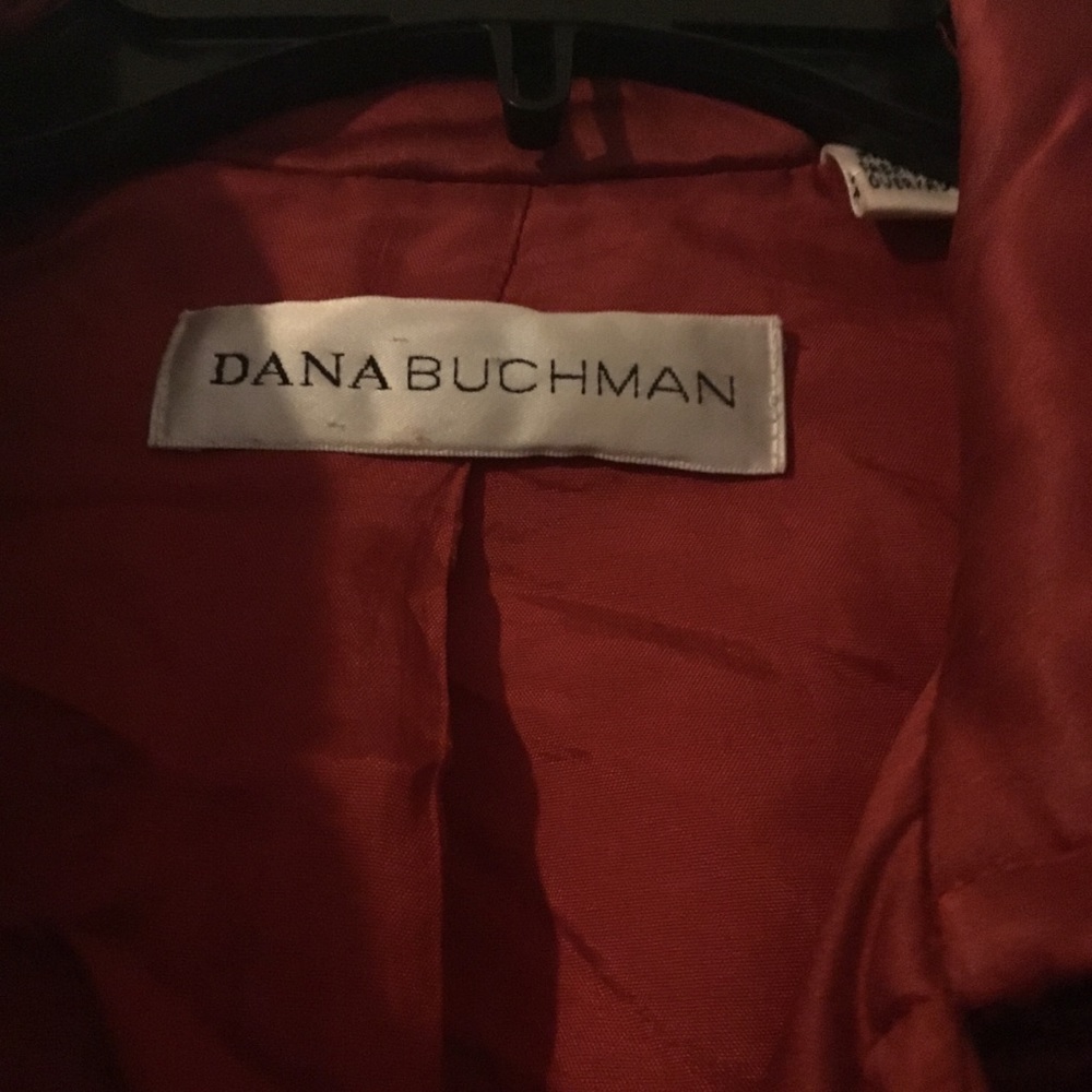 Red lined jacket - Picture 3 of 5